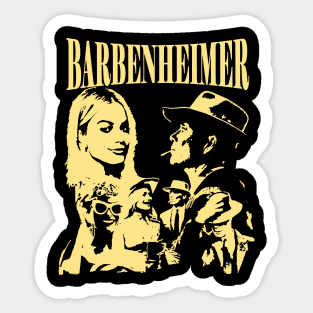 barbenheimer Sticker